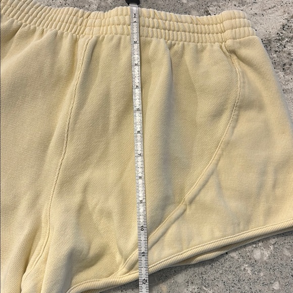 PINK Victoria's Secret Yellow Shorts with Elastic Waistband - Picture 5 of 5